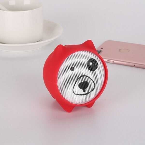 Creative new cartoon bluetooth speaker TWS couplet wireless hands-free call mini speaker - Image 2