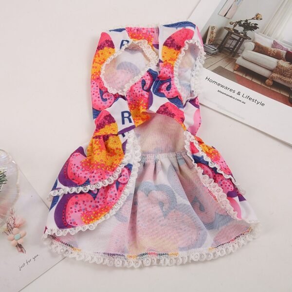 Pet Clothing Skirt Cute Dog Princess Skirt Small and Medium sized Dog Teddy Dog Pet Clothing - Image 3