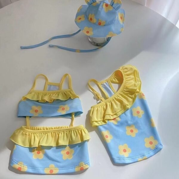 Pet swimsuit jumpsuit with bikini dog breathable vest swimsuit teddy bear - Image 9