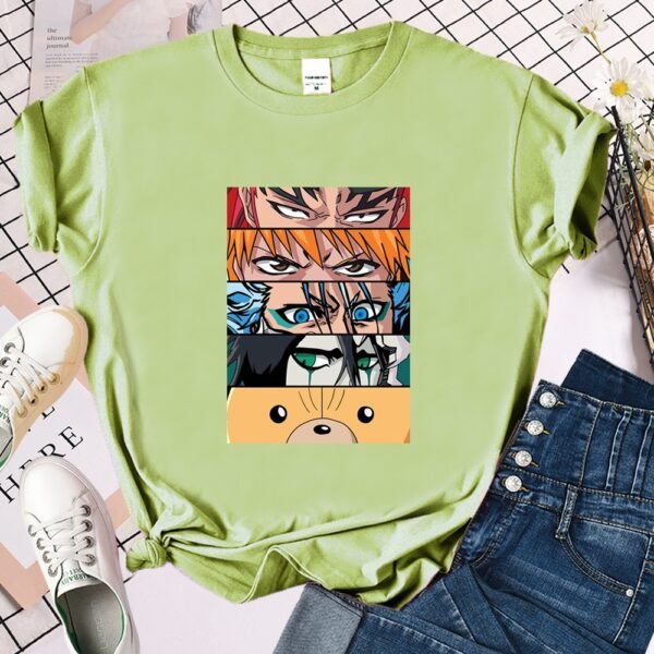 Bleach Death Kurosaki Ichigo Eye T-shirt - Image 6