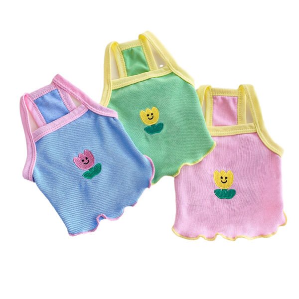 Mile Pet Dog Slim Summer Sheer Schnauzer Pome Teddy Small Dog Bears Cat Clothes - Image 5