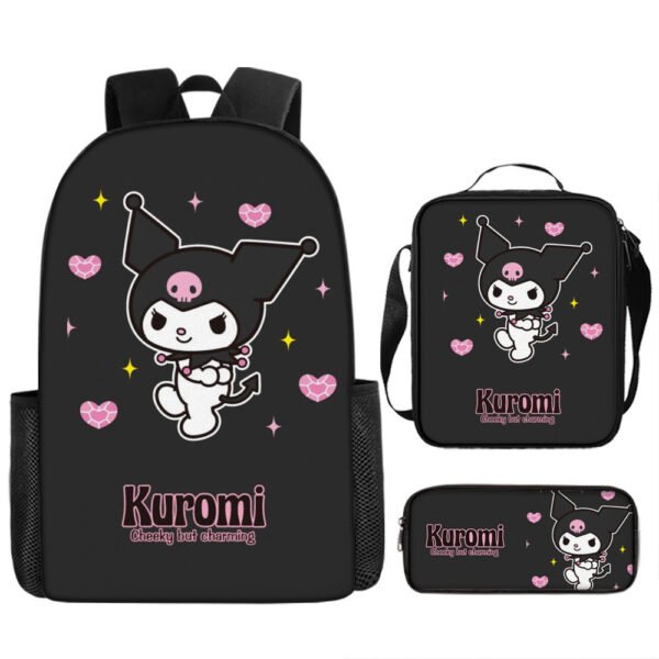 New Cartoon School Bag Printing Custom Bookbag High Quality Backpack Pencil Cases Kids Bags For Girls - Image 15