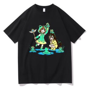 My Hero Academy Boku Hero Shirt Short Sleeve Tsuyu Asui