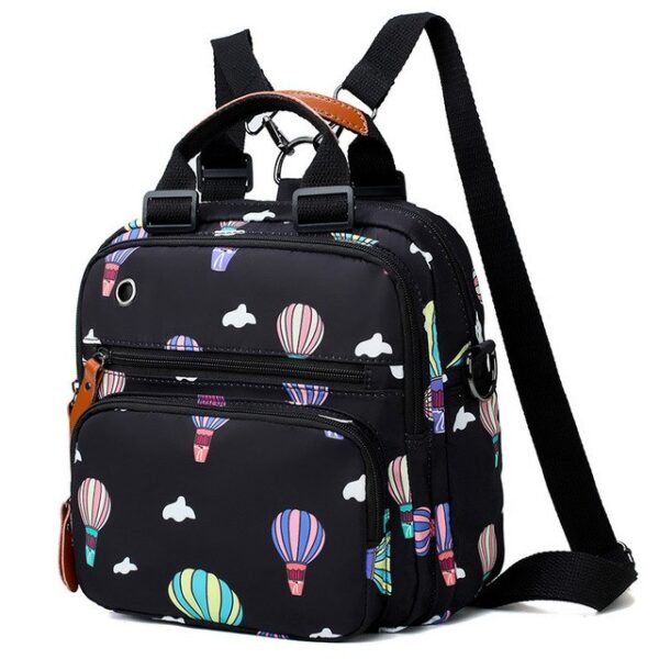 Baby Diaper Bag Mummy Maternity Travel Balloon Printing Backpack Large Capacity Newborn Nursing Milk Bottle Keep Warm Bag - Image 7