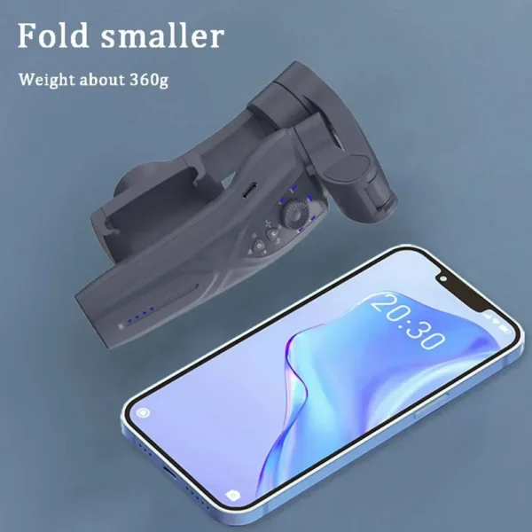 F12 mobile phone 3-axis anti shake stabilizer Tiktok live broadcast camera PTZ AI intelligent tracking face recognition - Image 4