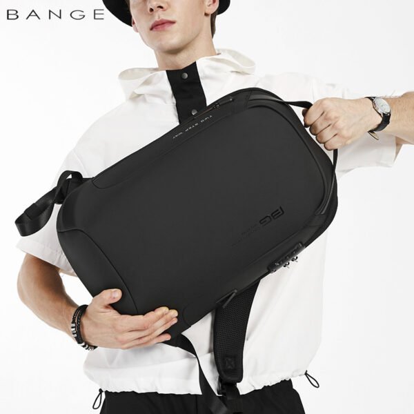 BANGE New Fashion Backpack Light Business Sports Car Backpack Anti-Theft Casual Computer Bagbackpack - Image 2