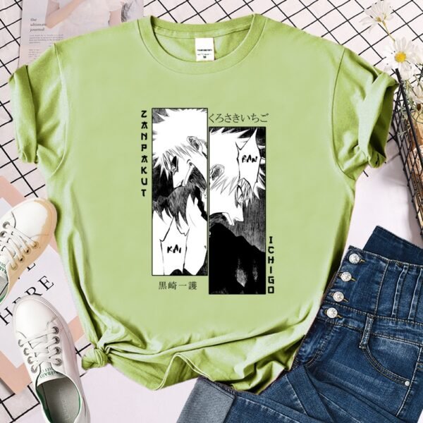 Kurosaki Ichigo T-shirt Death Short Sleeve - Image 7