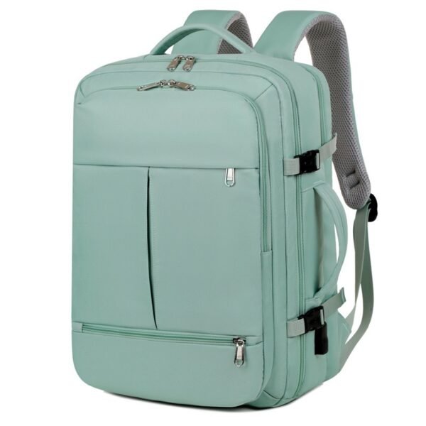 Large Capacity Backpack For Women Men Multiple Pockets And Zippers Versatile Computer Bags Business Travel Backpack - Image 7