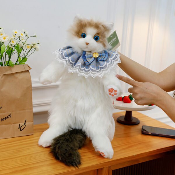 Unique Calico Cat Backpack, Doubles as a Plush Toy and Functional Bag - Image 8