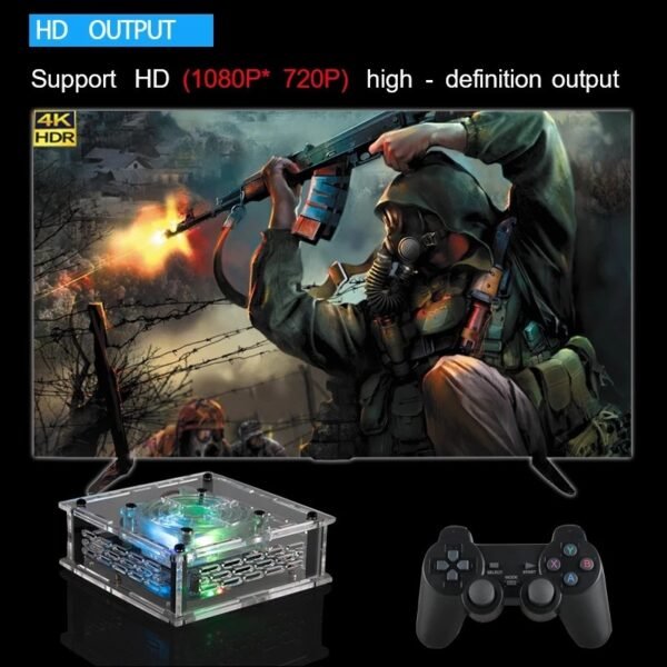 Retro mini video game console with dual systems of PSP/N64 for TV - Image 3