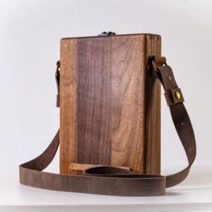 Writers Messenger Wood Box Writers Messenger Wooden Box Creative Wooden Box Satchel