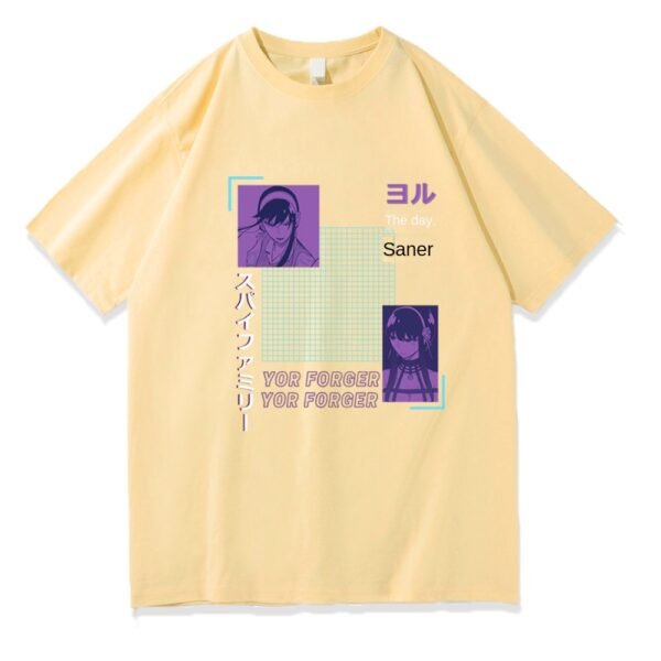 Thorn Princess Yor Forger Short Sleeve T-Shirt - Image 3