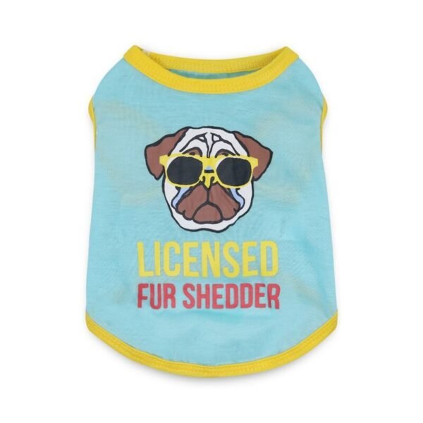 Dog Clothes Summer Clothes Teddy Pet Vest Bears Fadou Small Dogs Puppies Cats Thin Light and Breathable - Image 3