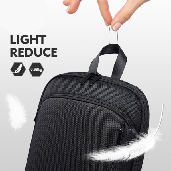 Backpack Ultra Thin Backpack Men's Expandable Large Capacity Business Multi-Function Computer Waterproof Backpack - Image 7
