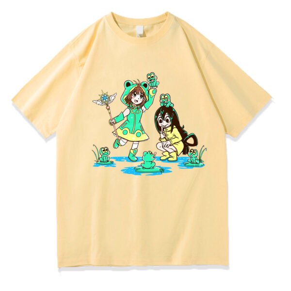 My Hero Academy Boku Hero Shirt Short Sleeve Tsuyu Asui - Image 3