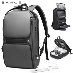 New Backpack Men's Waterproof Backpack Business Function Men's Bag Computer Leisure School Bag Backpack