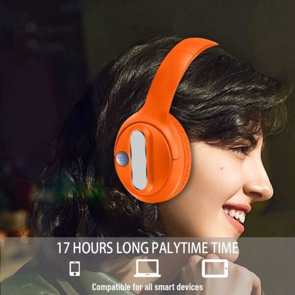 AKZ-13 wireless Bluetooth headset with battery level display and long battery life foldable - Image 6