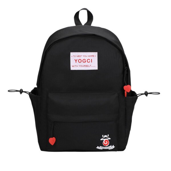 New junior high school students all match color matching schoolbag youth literary leisure backpack - Image 5