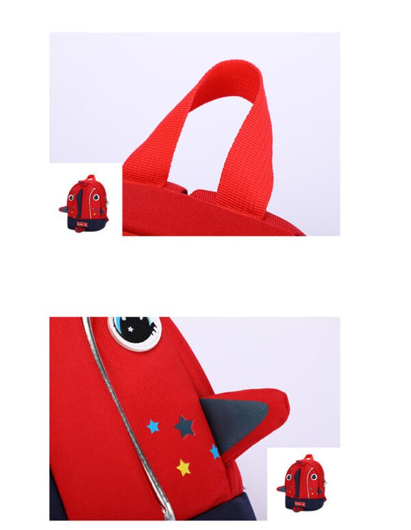 New type backpack kindergarten cartoon digital printing backpack lightweight children's burden relief ridge protection backpack - Image 4