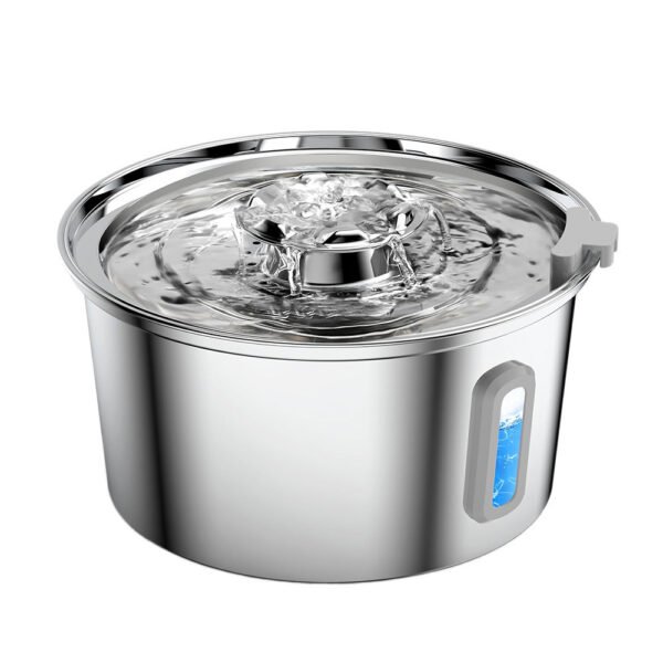 Stainless Steel Smart Pet Water Dispenser with Automatic Circulation and Filtration, Large Capacity Feeder for Cats and Dogs - Image 13