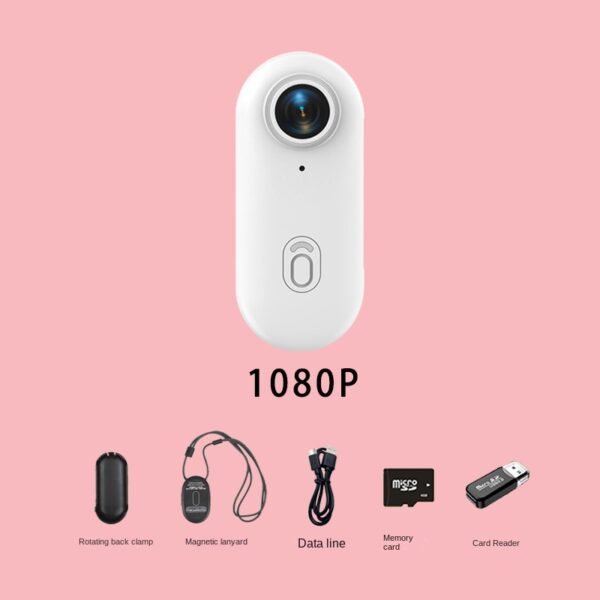 Thumb Bike Camera Magnetic Back Clip Sports Camera Thumb Recorder Pet - Image 20