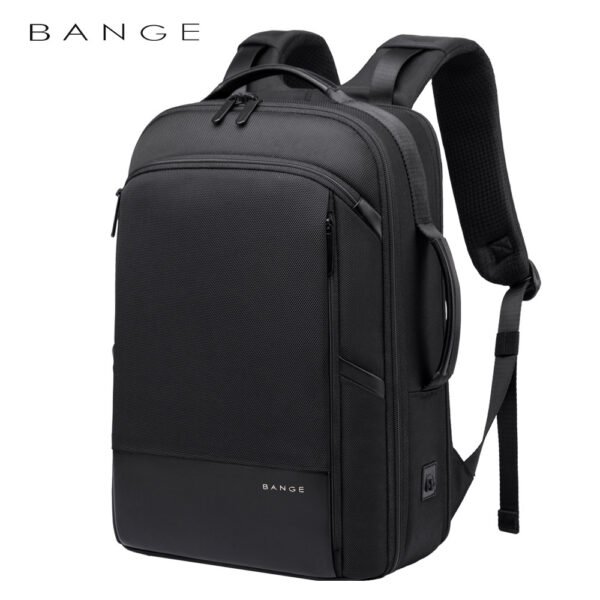 BANGE Business Casual Lightweight Backpack Men's Large Capacity Travel Backpack Student Computer School Bag Backpack - Image 7