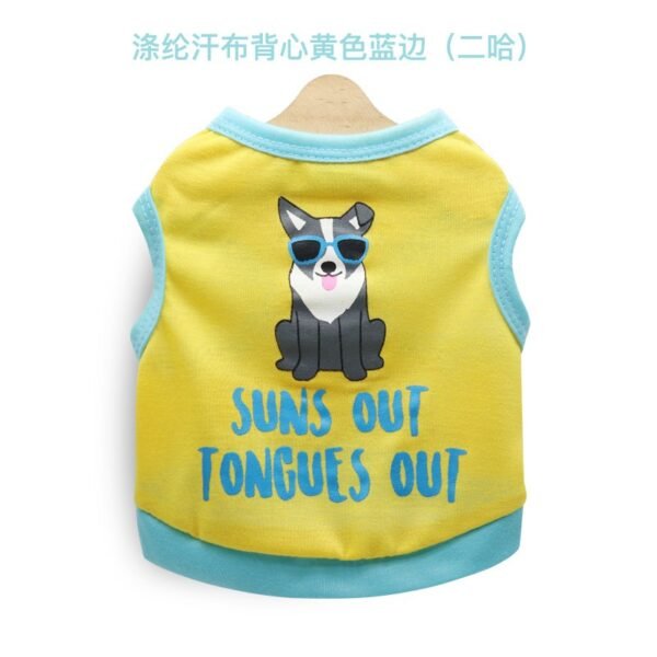 Dog Clothes Summer Clothes Teddy Bears Small Dogs Milk Dogs Puppy Clothes Pet Dog Vest Thin - Image 7