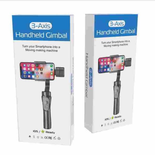 H4/F6/F8/F10 three-axis handheld mobile phone stabilizer video recording outdoor anti-shake shooting bracket - Image 5