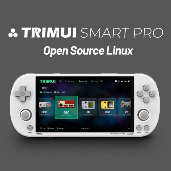 5-inch high-definition wireless open-source mini PS1 handheld game console - Image 8