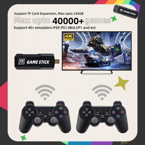 Home TV game console PSP/N64/NDS/DC/PS1 gaming Y5 lite wireless retro game console - Image 7