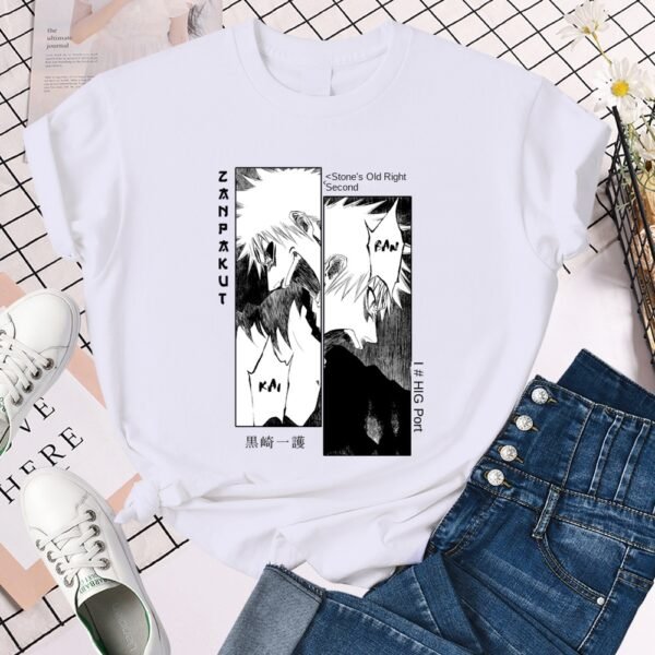 Kurosaki Ichigo T-shirt Death Short Sleeve - Image 6