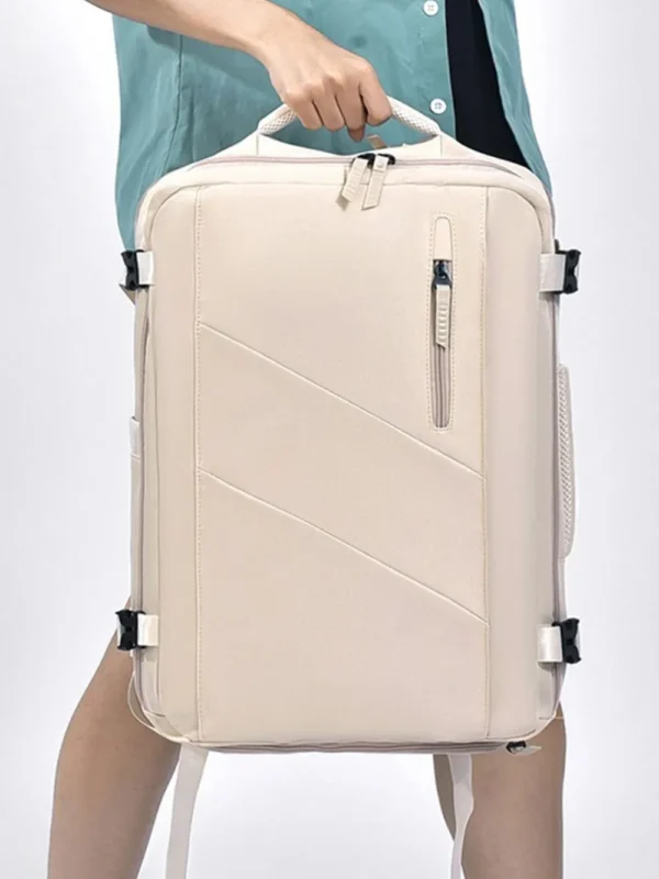 Oxford Cloth Adjustable Straps Backpack Bag - Image 7