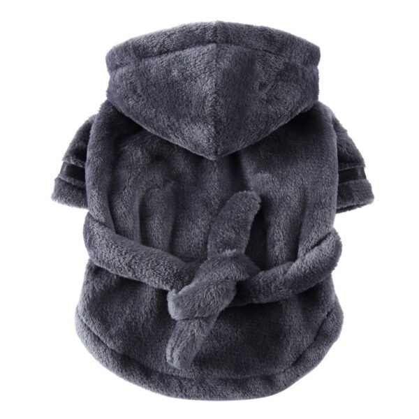 Pet Bathrob Dog Pajamas Sleeping Clothes Soft Pet Bath Drying Towel Clothes winter Warm pajamas for Puppy Dogs Quick Drying - Image 9