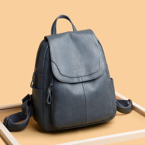 Backpack Women's Fashionable Travel Bag Trendy College Student Backpack - Image 12