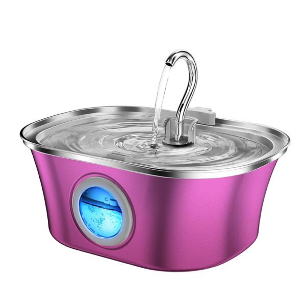 Stainless Steel Smart Pet Water Dispenser with Automatic Circulation and Filtration, Large Capacity Feeder for Cats and Dogs - Image 8