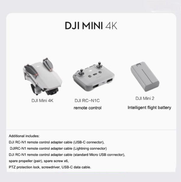 DJI Mini 4K Ultra HD Mini Aerial Drone Captain with Intelligent Range Shooting and Remote Control Aircraft - Image 3