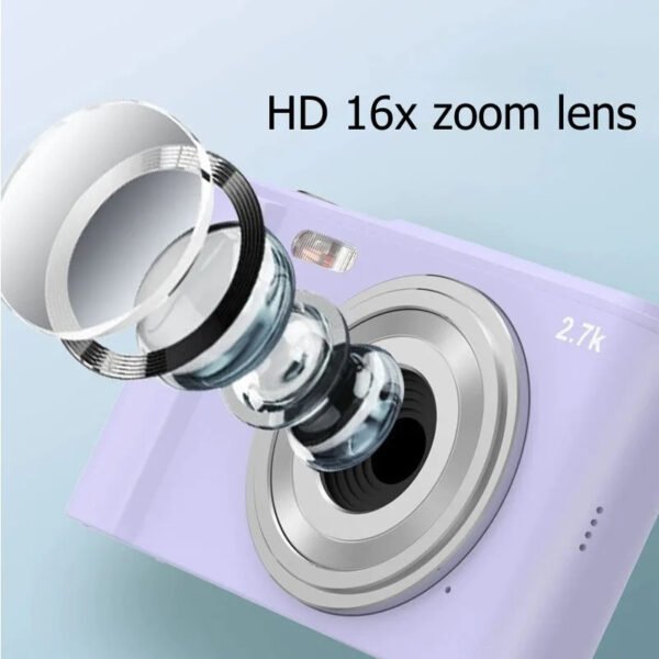 48 Million Pixel Hd Digital Camera 2.8 Inch Lcd Screen 16X Digital Zoom Periscope Lens Support Video Auto Focus Camera For Gift - Image 2