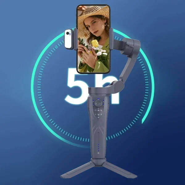 F12 mobile phone 3-axis anti shake stabilizer Tiktok live broadcast camera PTZ AI intelligent tracking face recognition - Image 3