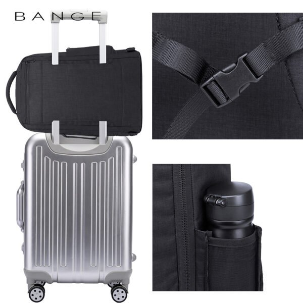 New Backpack Men's Waterproof Travel Casual Backpack Multi-compartment Large Capacity Men's Bag - Image 3