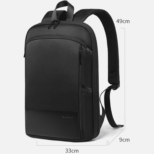 Backpack Ultra Thin Backpack Men's Expandable Large Capacity Business Multi-Function Computer Waterproof Backpack - Image 3
