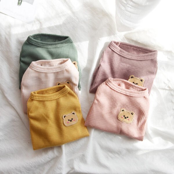 Thin Sleeveless Vest Small Dog Teddy Pomeranian Bears Pet Cat Dog Clothes - Image 4