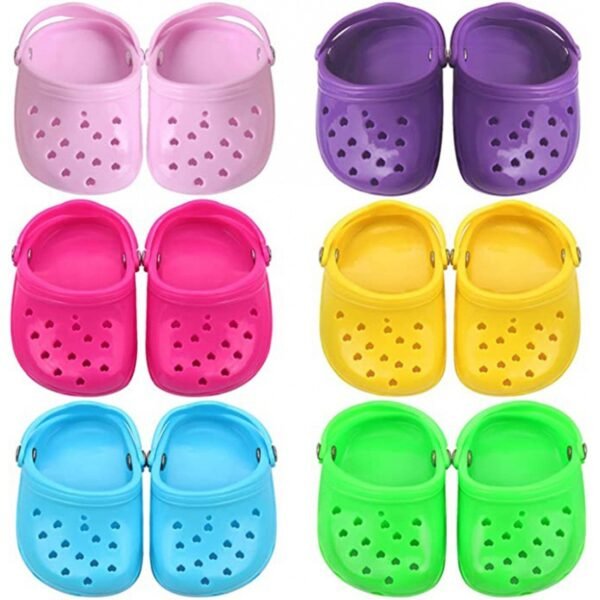 Heart Shaped Pet Dog Hole Shoes Silica Gel Wear-Resistant Breathable Slippers Dog Sandals Pet Decorations - Image 4