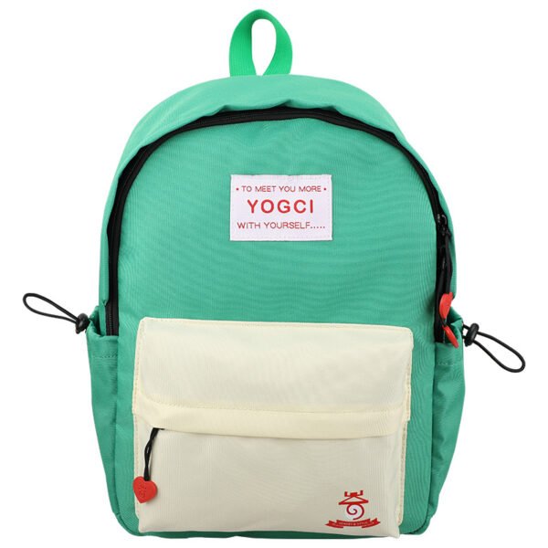 New junior high school students all match color matching schoolbag youth literary leisure backpack - Image 8