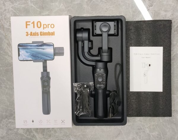 H4/F6/F8/F10 three-axis handheld mobile phone stabilizer video recording outdoor anti-shake shooting bracket - Image 9