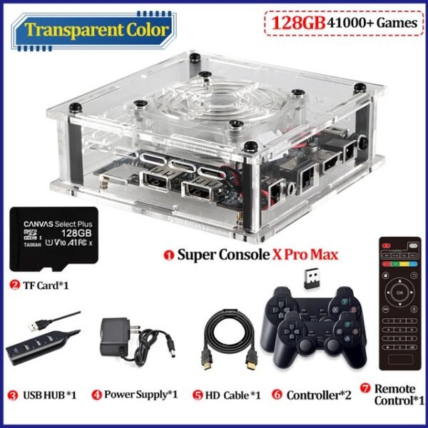 Retro mini video game console with dual systems of PSP/N64 for TV - Image 8