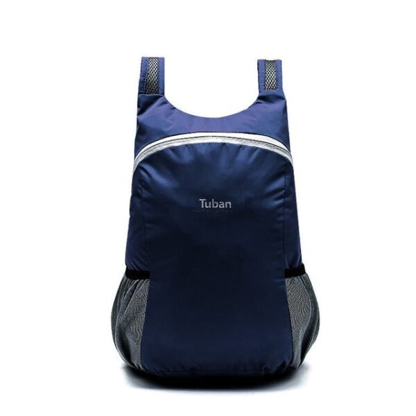 Lightweight Nylon Foldable Backpack Waterproof Backpack Folding Bag Portable Pack - Image 5