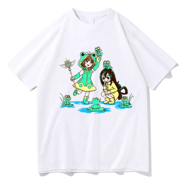 My Hero Academy Boku Hero Shirt Short Sleeve Tsuyu Asui - Image 4