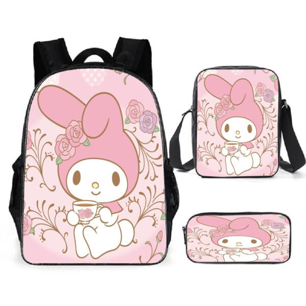 New Cartoon School Bag Printing Custom Bookbag High Quality Backpack Pencil Cases Kids Bags For Girls - Image 11