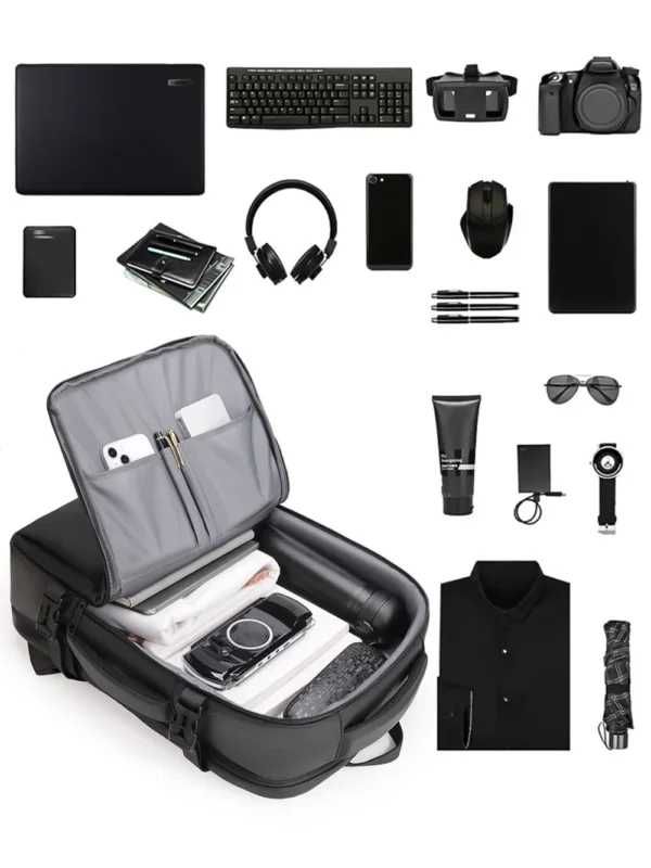 Multi-Pockets Adjustable Straps Backpack Bag - Image 10