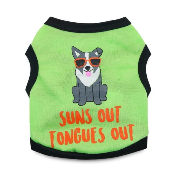 Dog Clothes Summer Clothes Teddy Bears Small Dogs Milk Dogs Puppy Clothes Pet Dog Vest Thin - Image 9
